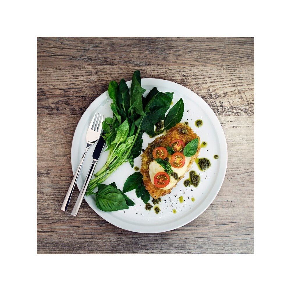 Set De 6 Plato Pizza Blanco 24.5 Cm. image number 1.0