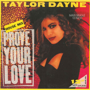 Taylor Dayne - Prove Your Love (house Mix) | 12" Maxi Single Usado
