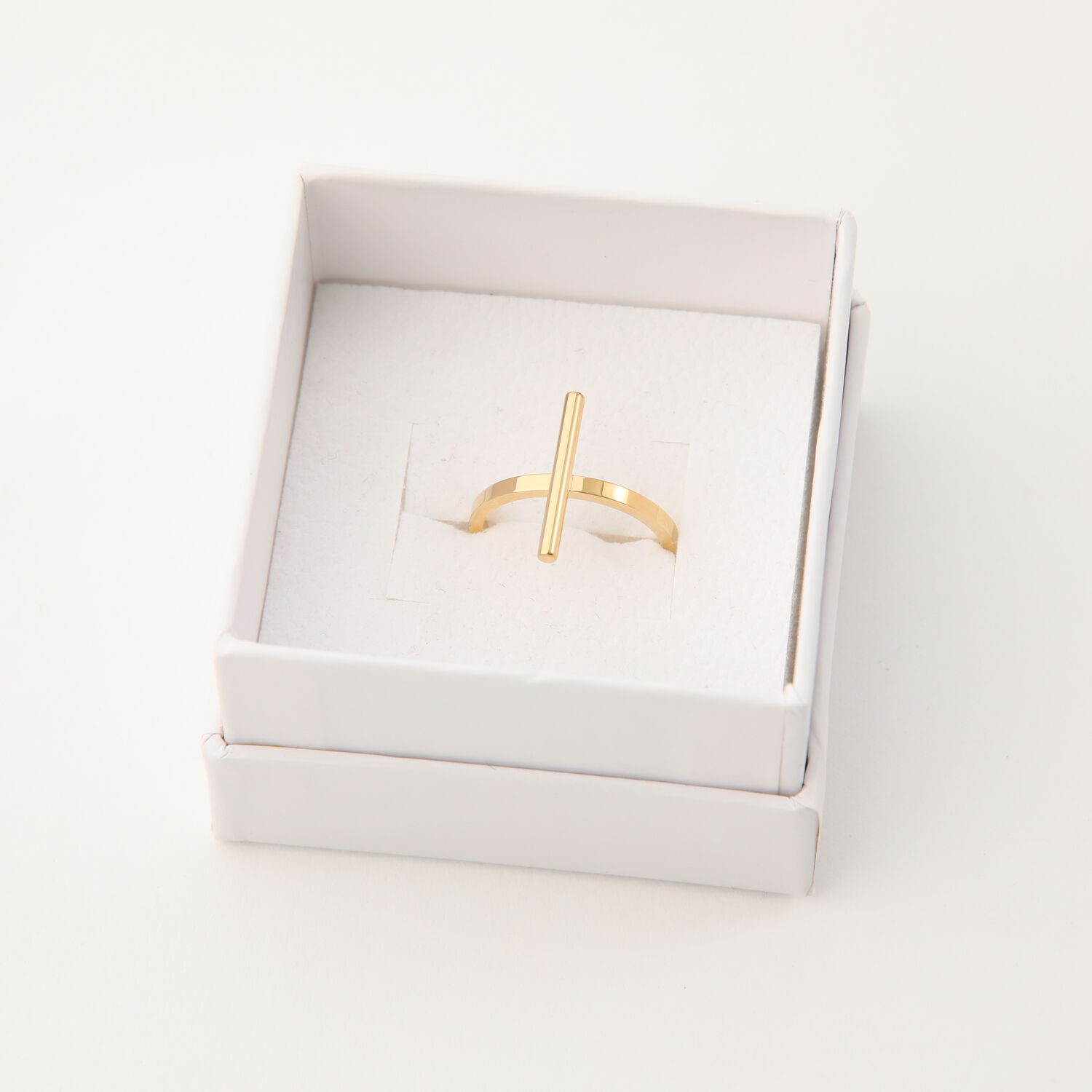 Anillo 19v69 Dorado Mujer Str256 image number 2.0