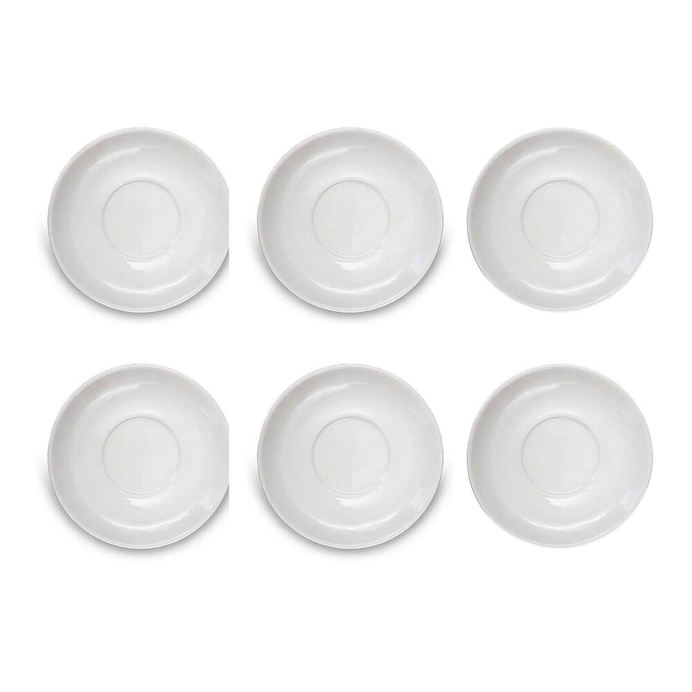 Set De 6 Platillos Cafe Opal De 11 Cm Opaline Vidrio Resistente image number 0.0