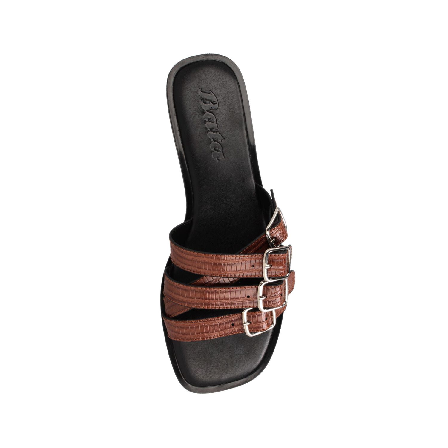Sandalia Mujer Bata Taylor Caf&eacute; image number 3.0