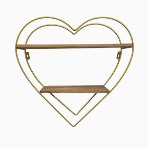 Estante Repisa Para Hogar Decorativo En Forma De Corazon
