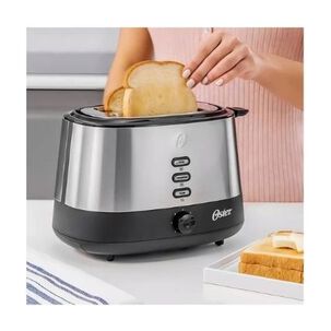 Tostador Oster 2 Rebanadas En Acero Inoxidable Tssttr500