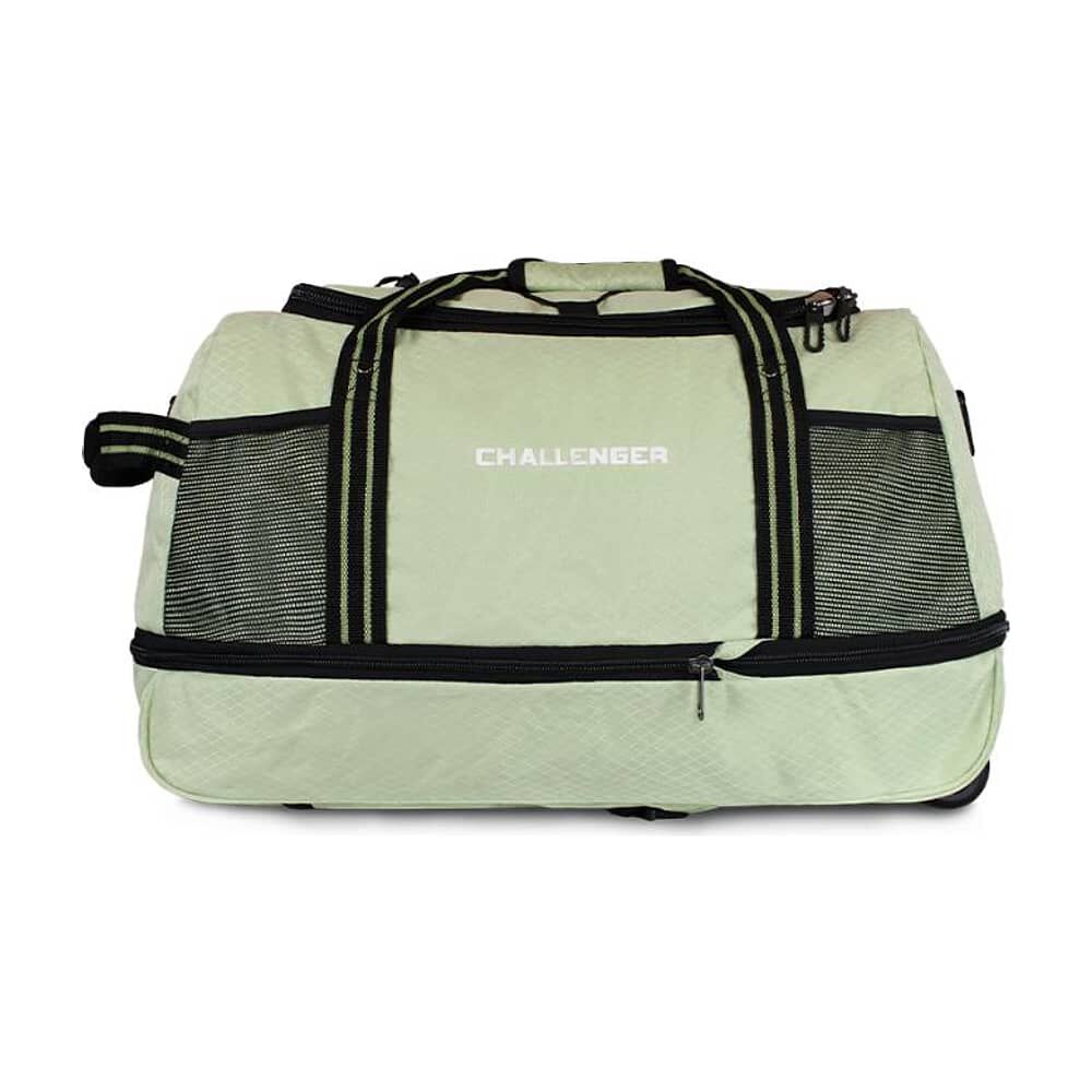 Bolso Tipo Mochila Con Ruedas Challenger Verde image number 0.0