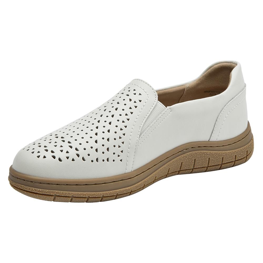 Zapato Casual Mujer Bruno Rossi Brm0064 Blanco image number 2.0