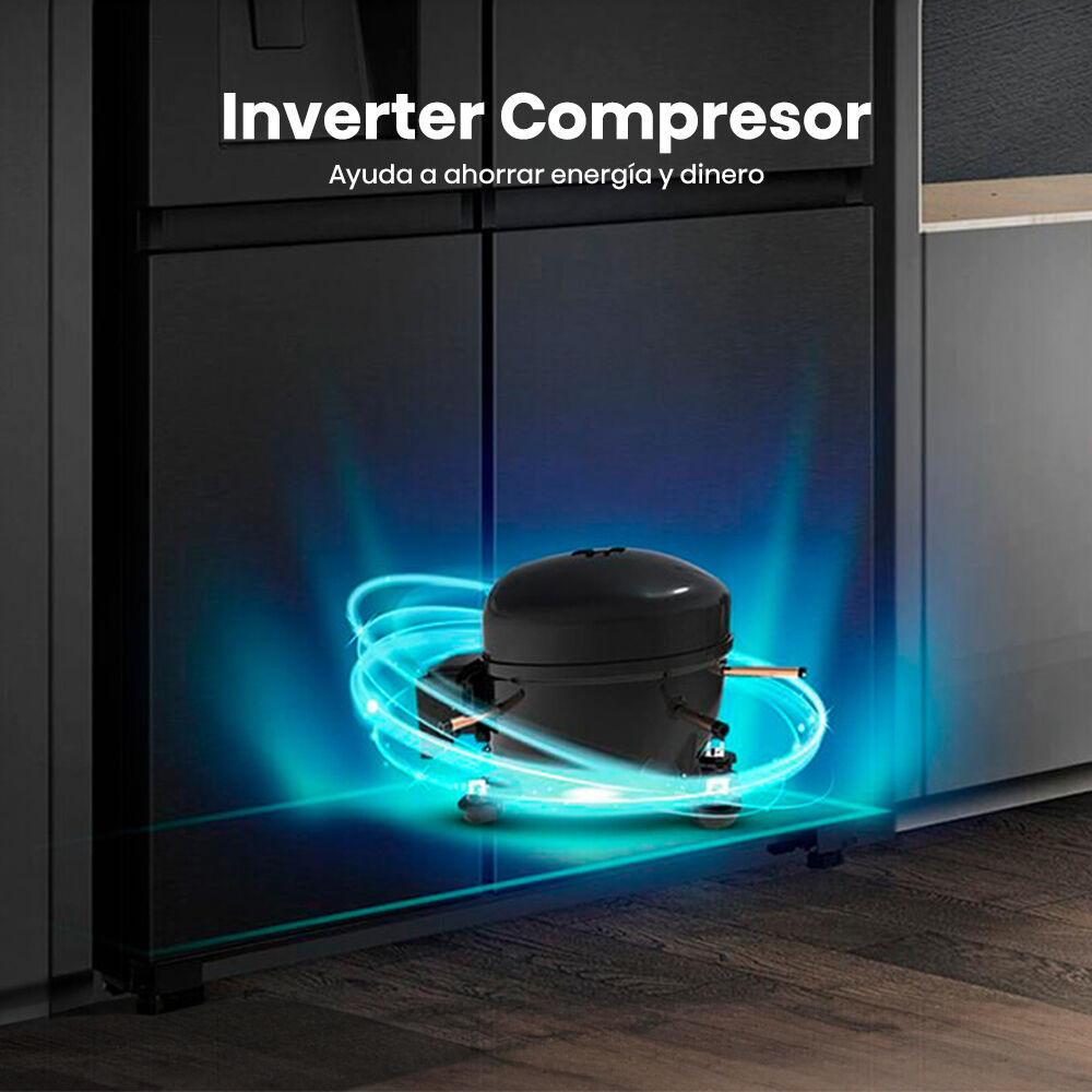 Refrigerador Side by Side Hisense RC-70WS / No Frost / 535 Litros / A+ image number 4.0