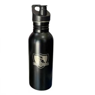 Botella Metalica Colo Colo 600ml Keep Color Negro