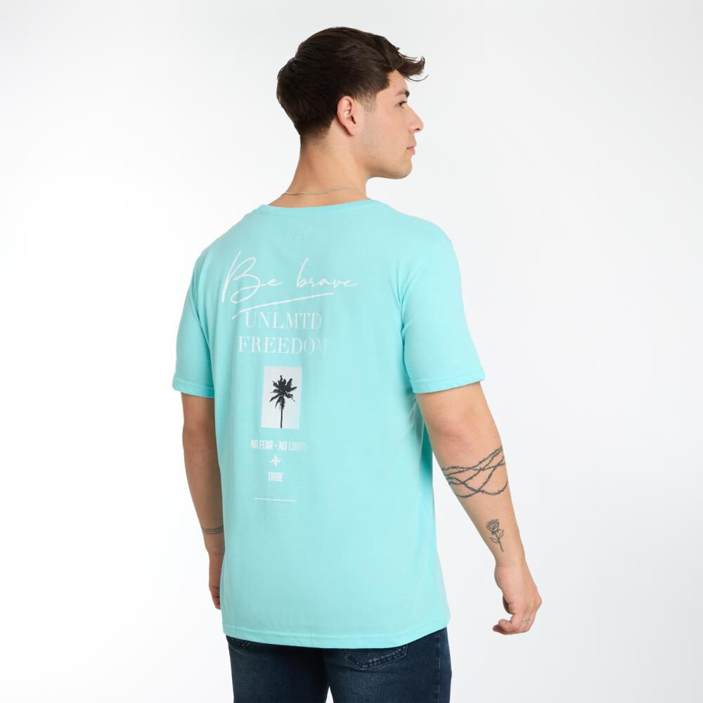 Polera Slim Manga Corta Cuello Redondo Hombre Skuad image number 3.0