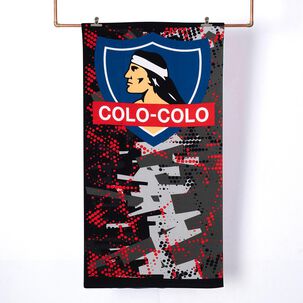 Toalla De Playa Infantil Con Bolso Colo Colo Street / 140x70 Cm Toalla De Playa Infantil Con Bolso Colo Colo Street / 140x70 Cm