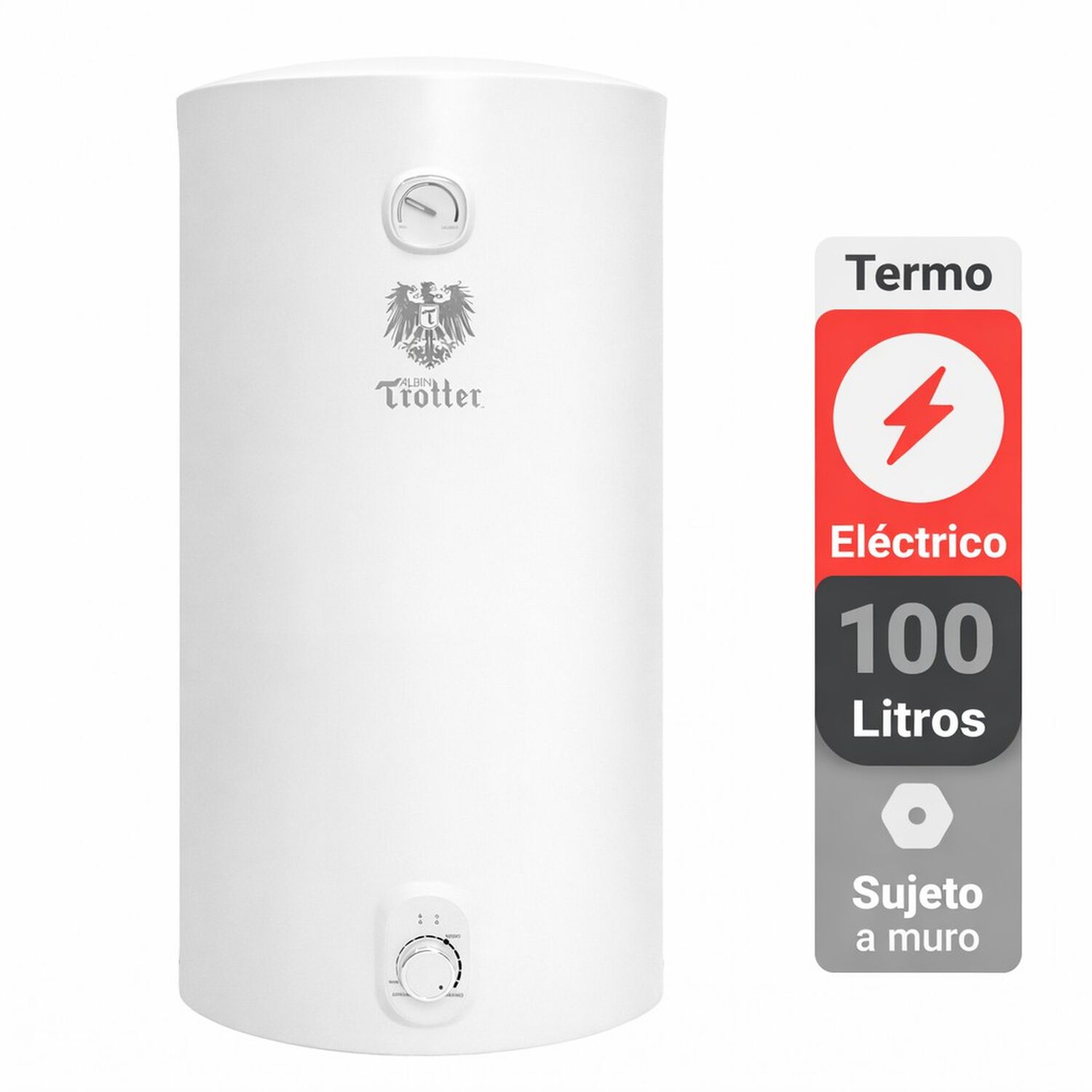 Termo El&eacute;ctrico Albin Trotter 100 Litros 1,5 Kw image number 11.0
