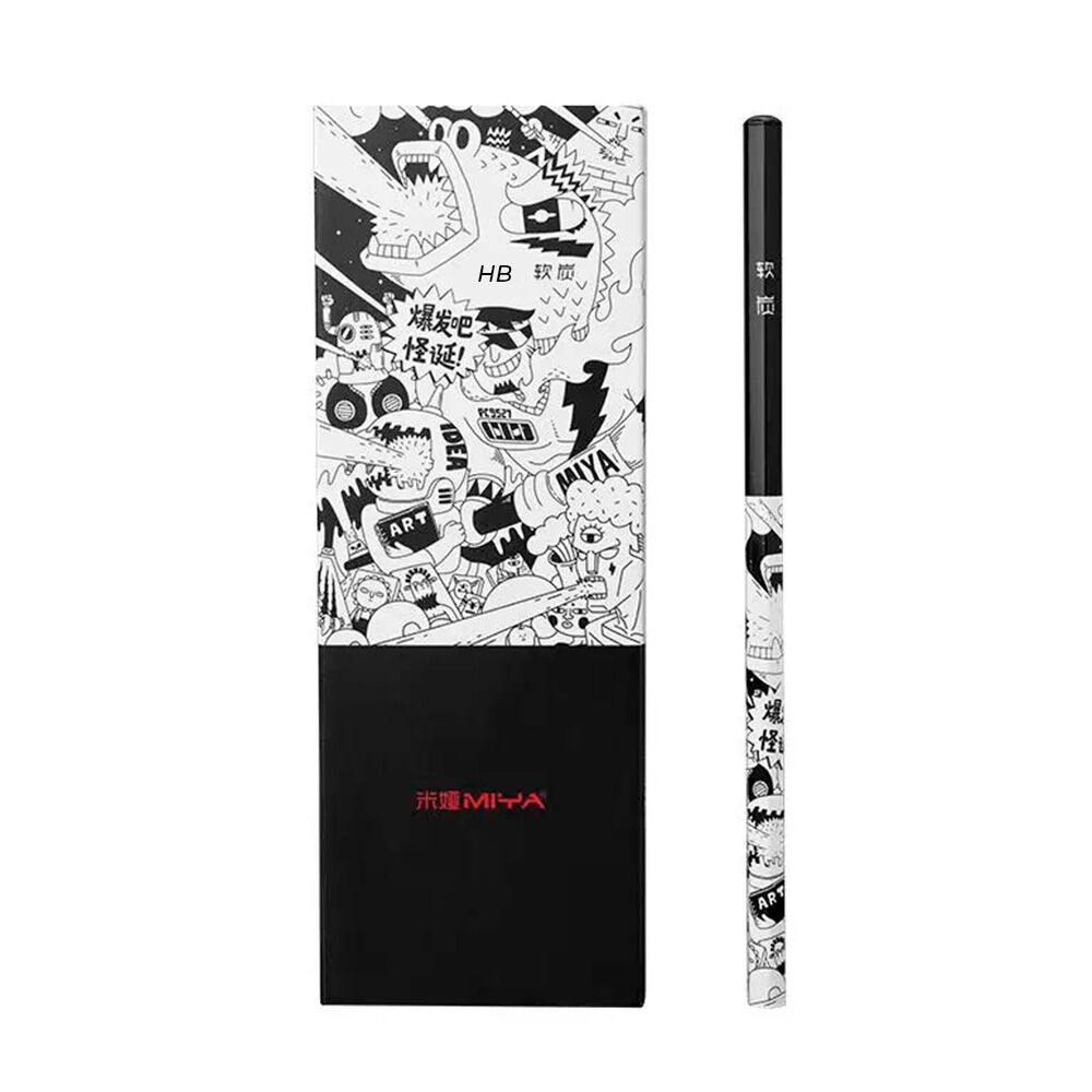 Miya L&aacute;pices De Grafito Hb 8 Unidades image number 0.0