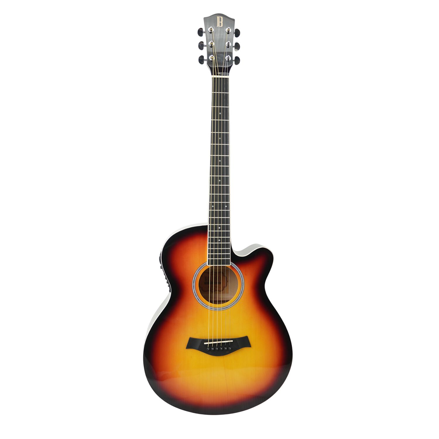 Guitarra Eq Cuerda Met 40" Bands Glossy Bil-404-eq-sb Bilbao image number 0.0