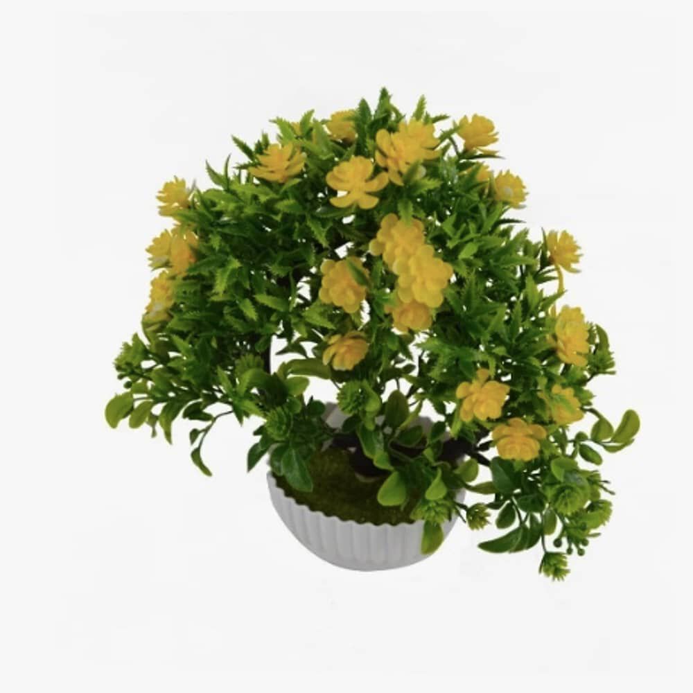 Planta Bons&aacute;i Camelia De Espuma Artificial Macetero 25cm image number 2.0