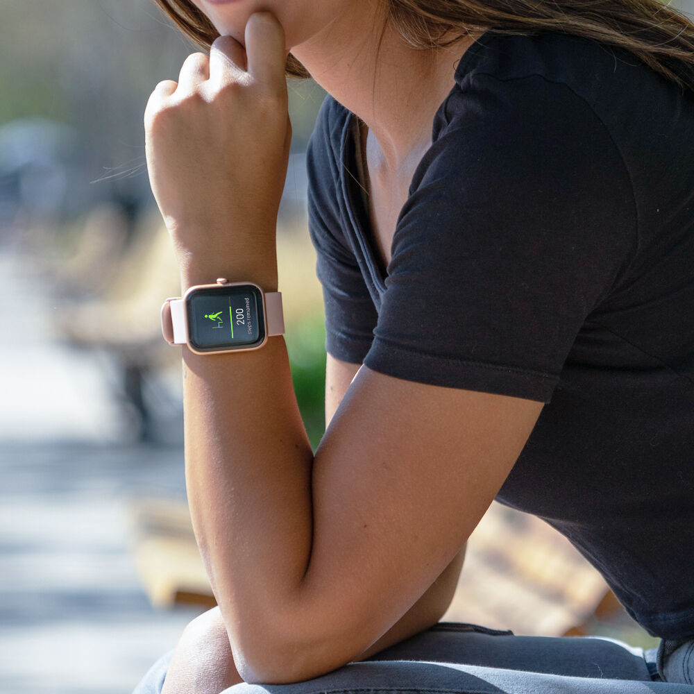 Reloj Smartwatch Lhotse Live 206 42mm Pink image number 8.0