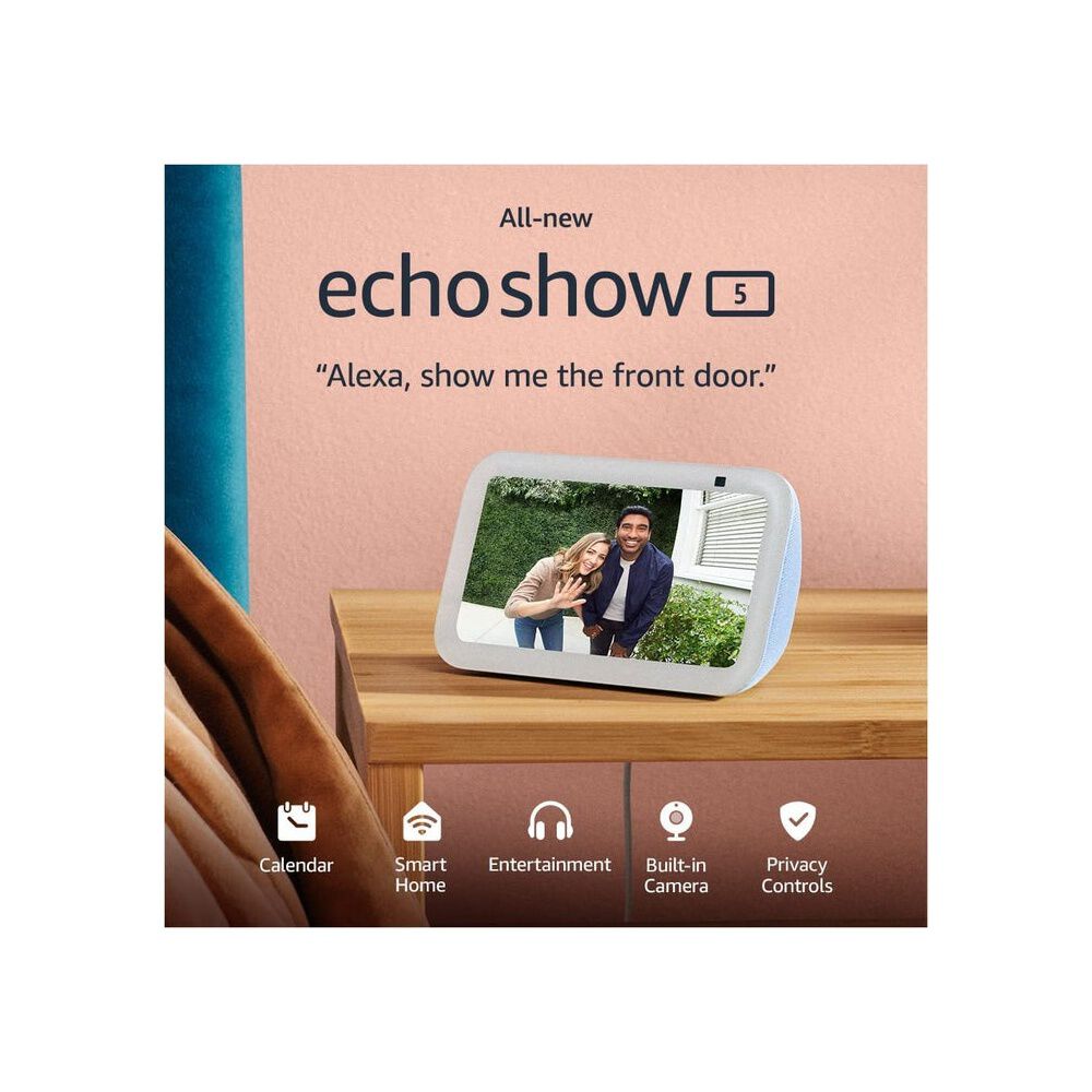 Amazon Echo Show 5 3ra Gen Gaclier White Pantalla Con Alexa image number 4.0