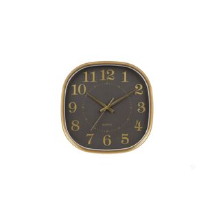 Reloj De Pared Mural Minimalista Cuadrado Anal&oacute;gico Marron