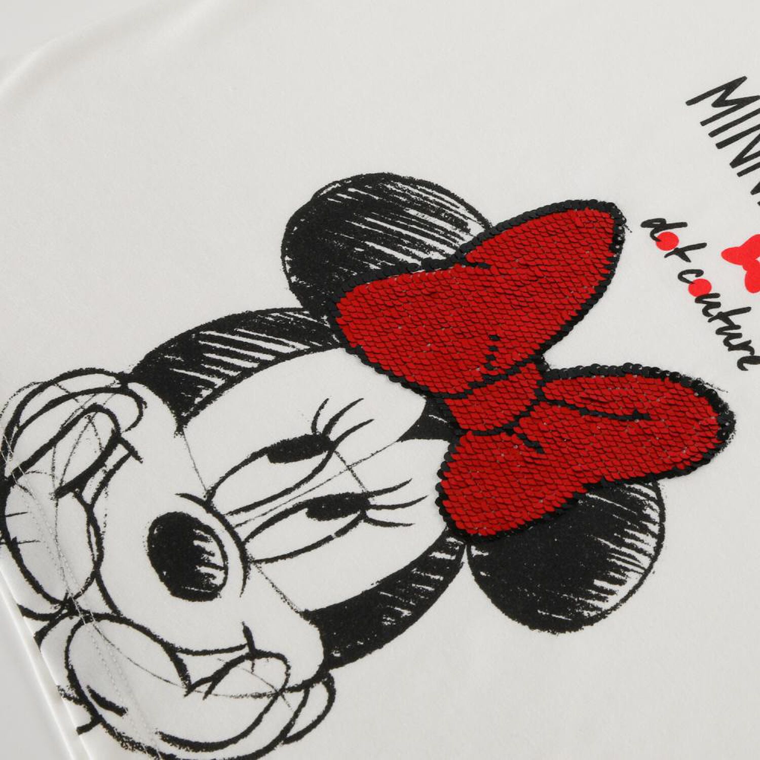 Polera Manga Larga Ni&ntilde;a Cara Minnie image number 2.0