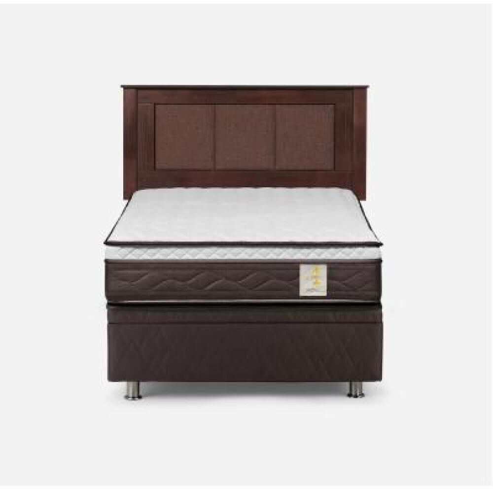 Cama Ba&uacute;l Rosen New Style 4 / 1.5 Plazas / Base Normal + Respaldo Rachel image number 5.0