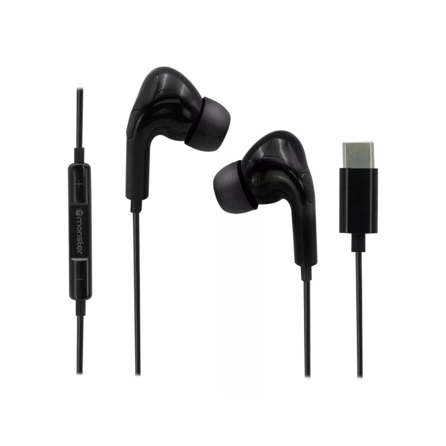 Audifonos Alambricos Manos Libres Usb C 120cm Negro Earpods image number 2.0