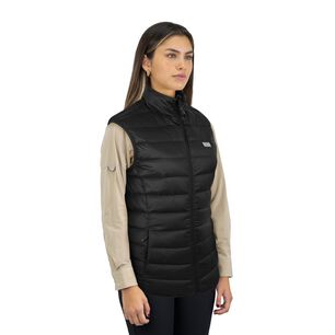 Parka Pluma Hw Pullay Pro Mujer Sin Manga Black