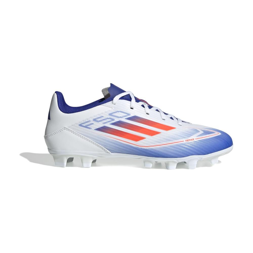 Zapato De Fútbol Hombre Adidas F50 Club Fxg Blanco/azul image number 1.0