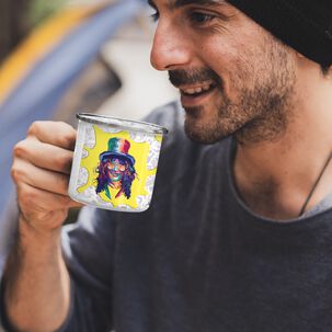 Taza Enlozada Lechera Guns N Roses Slash Rock Musica