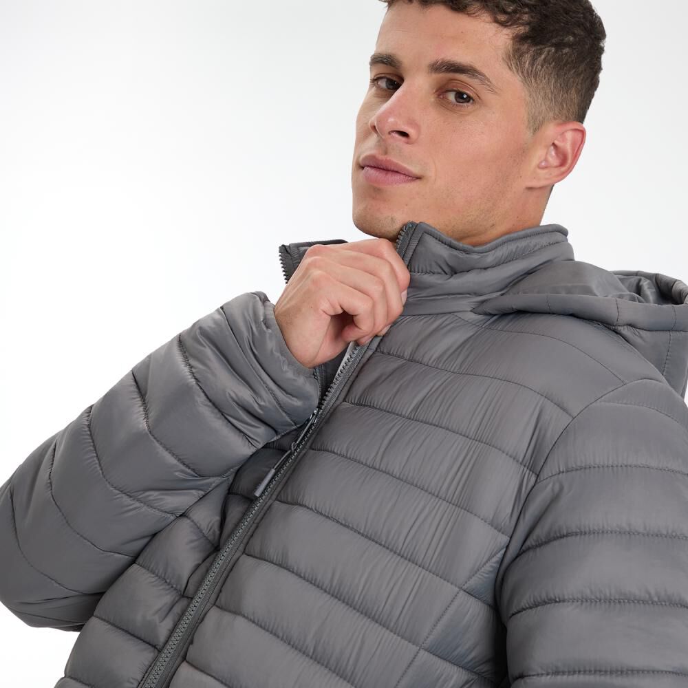 Parka Slim Cuello Alto Con Capucha Hombre Skuad image number 4.0