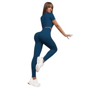Conjunto Push Up Manga Corta Tiro Alto