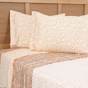 Sabana Estampada Plumetti 2 P Tamarindo
