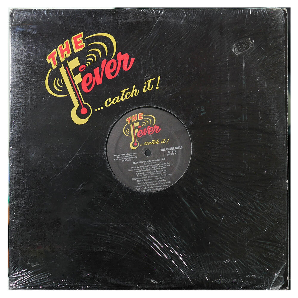 The Cover Girls - Because Of You | 12" Maxi Single Usado image number 1.0