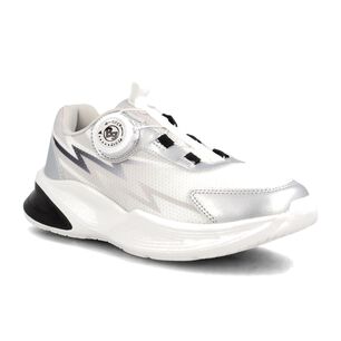 Zapatilla Ni&ntilde;o Bubblegummers Dynamic Plateado/blanco