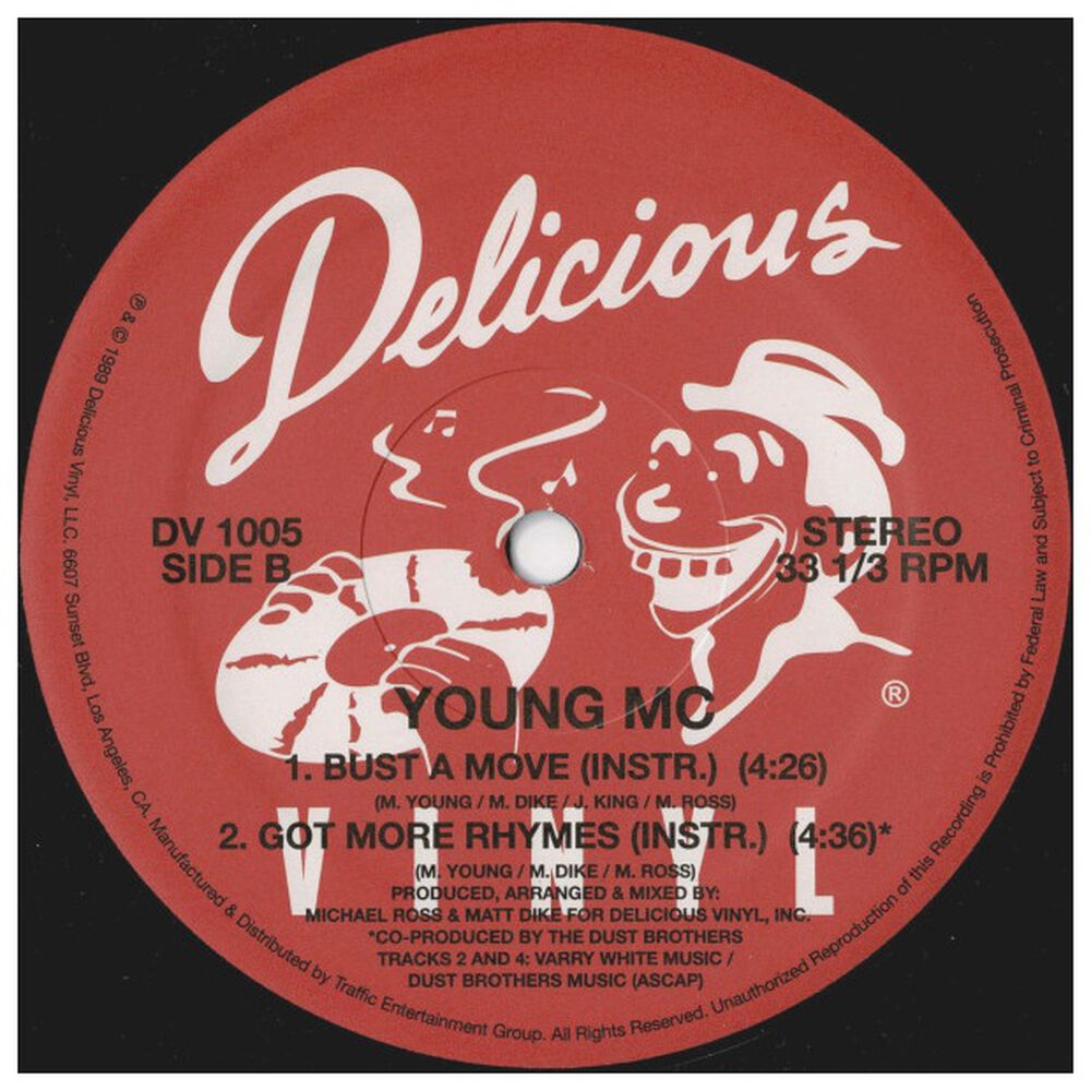 Young Mc - Bust A Move | 12" Maxi Single Vinilo Usado image number 3.0