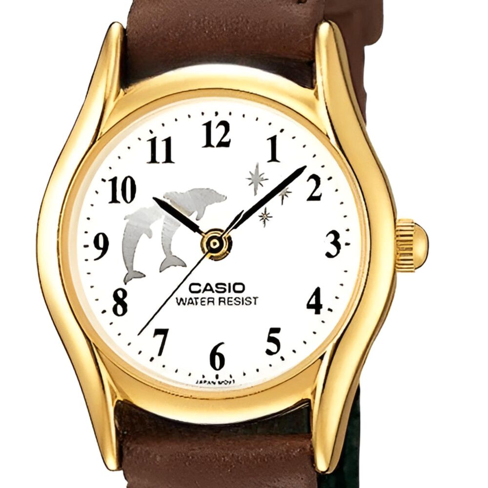 Reloj Casio De Mujer Cuero Golden Edition Ltp-1094q-7b9rdf image number 1.0