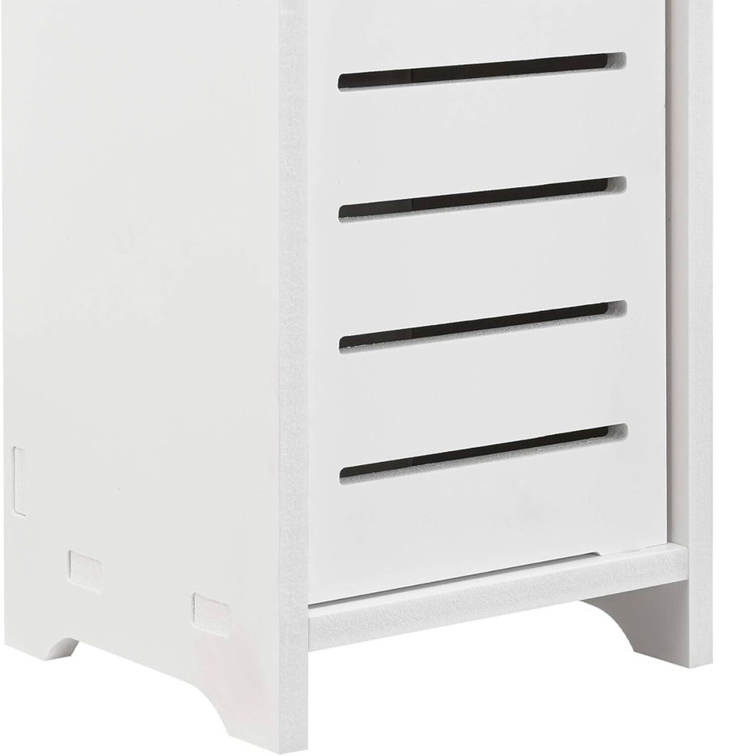 Estante Organizador De Ba&ntilde;o Color Blanco 80x15x15cm image number 4.0