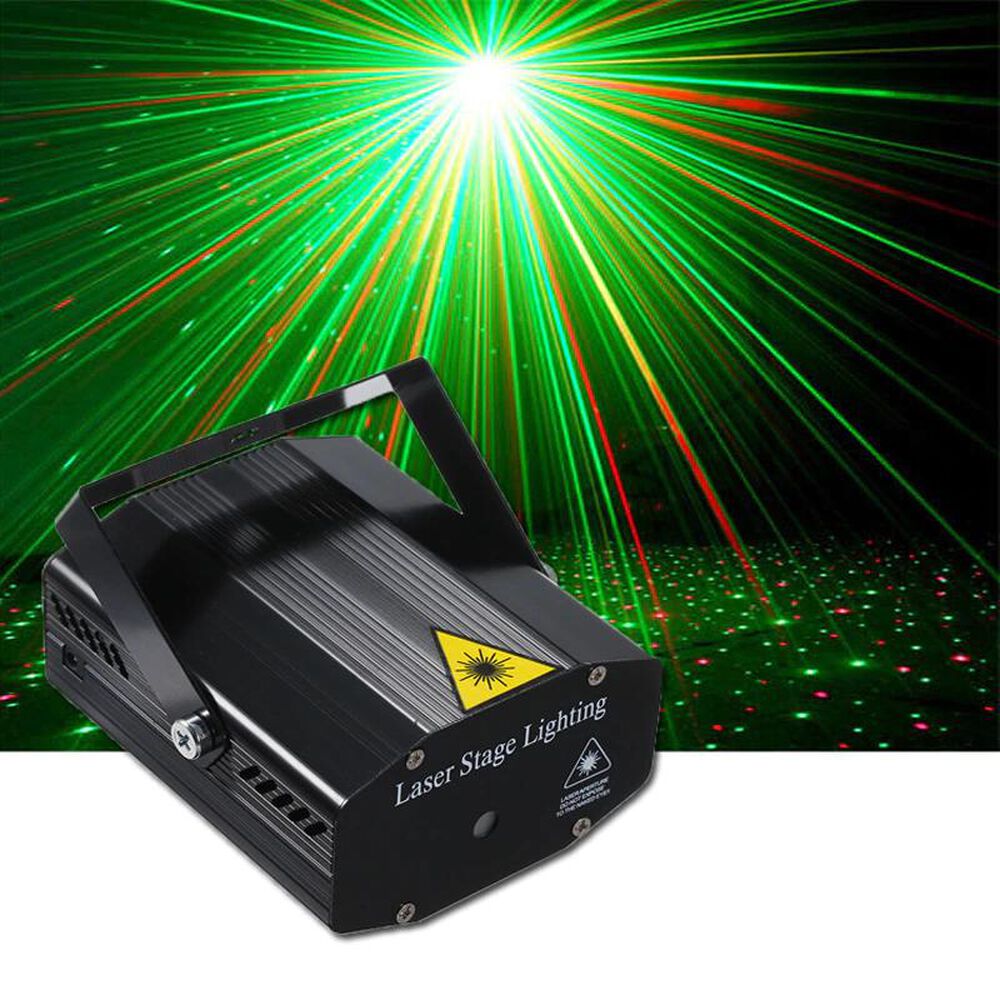 Luces Laser Para Fiestas Rgb Con Sensor Rítmico Led08 image number 7.0