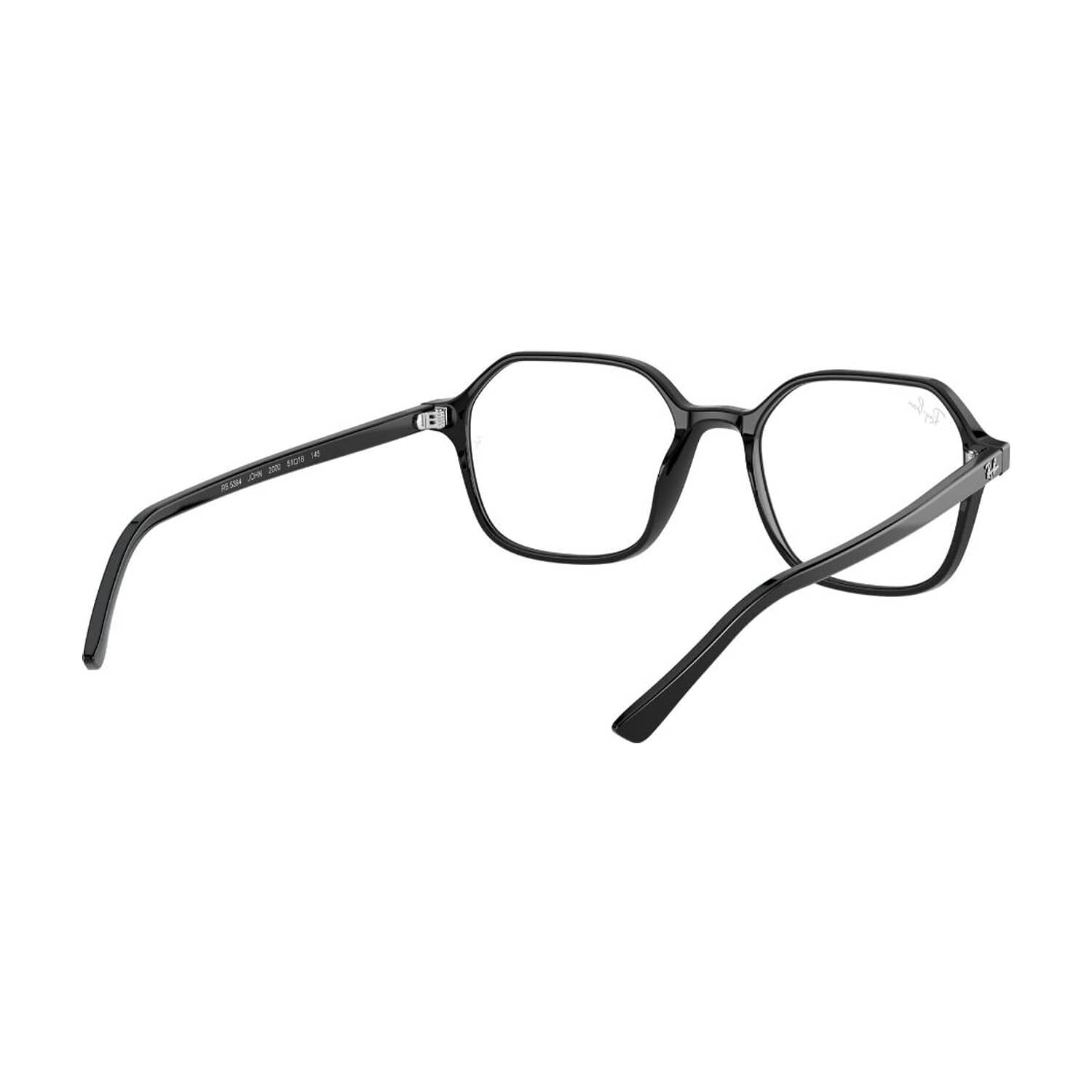 Lentes &Oacute;pticos John Black Ray-ban Optical image number 7.0