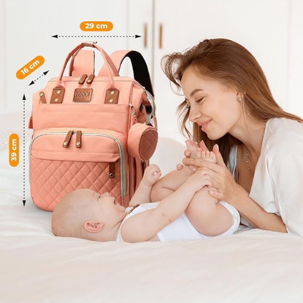 Mochila Pañalera Bolso Maternal Mudador Infantil Para Bebe image number 1.0