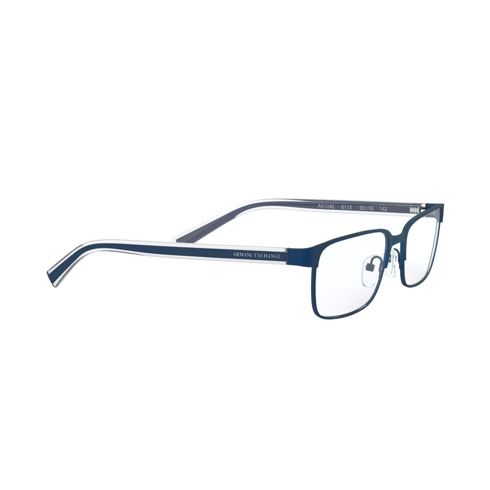 Lentes Ópticos Blue Matte Armani Exchange image number 10.0