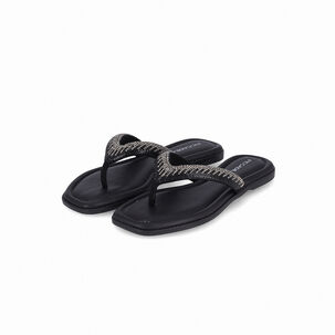Sandalia Mujer Negro/strass Gabi Piccadilly