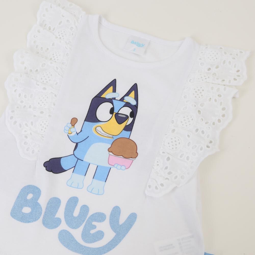 Polera Sm Toddlera Vuelos Bluey image number 2.0