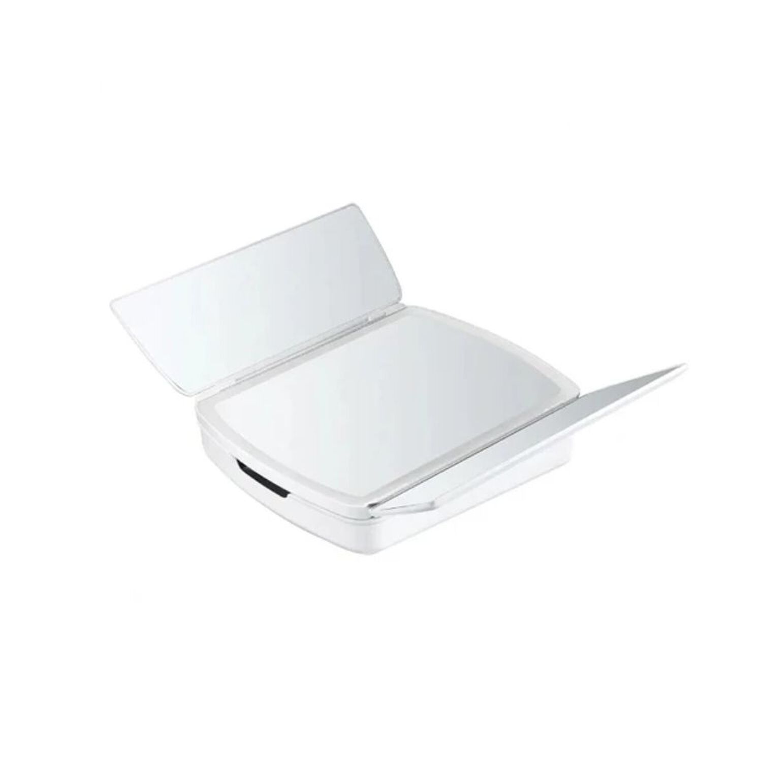 Espejo De Maquillaje Plegable Con Luces Led Con Cajon image number 2.0
