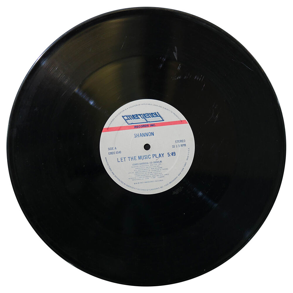 Shannon - Let The Music Play | 12" Maxi Single Usado image number 2.0