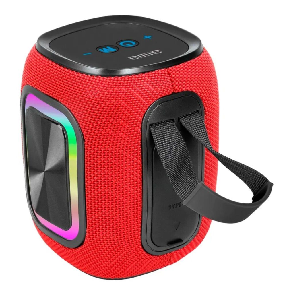 Parlante Bluetooth Aiwa 12w Con Fm Y Luces Rgb image number 5.0