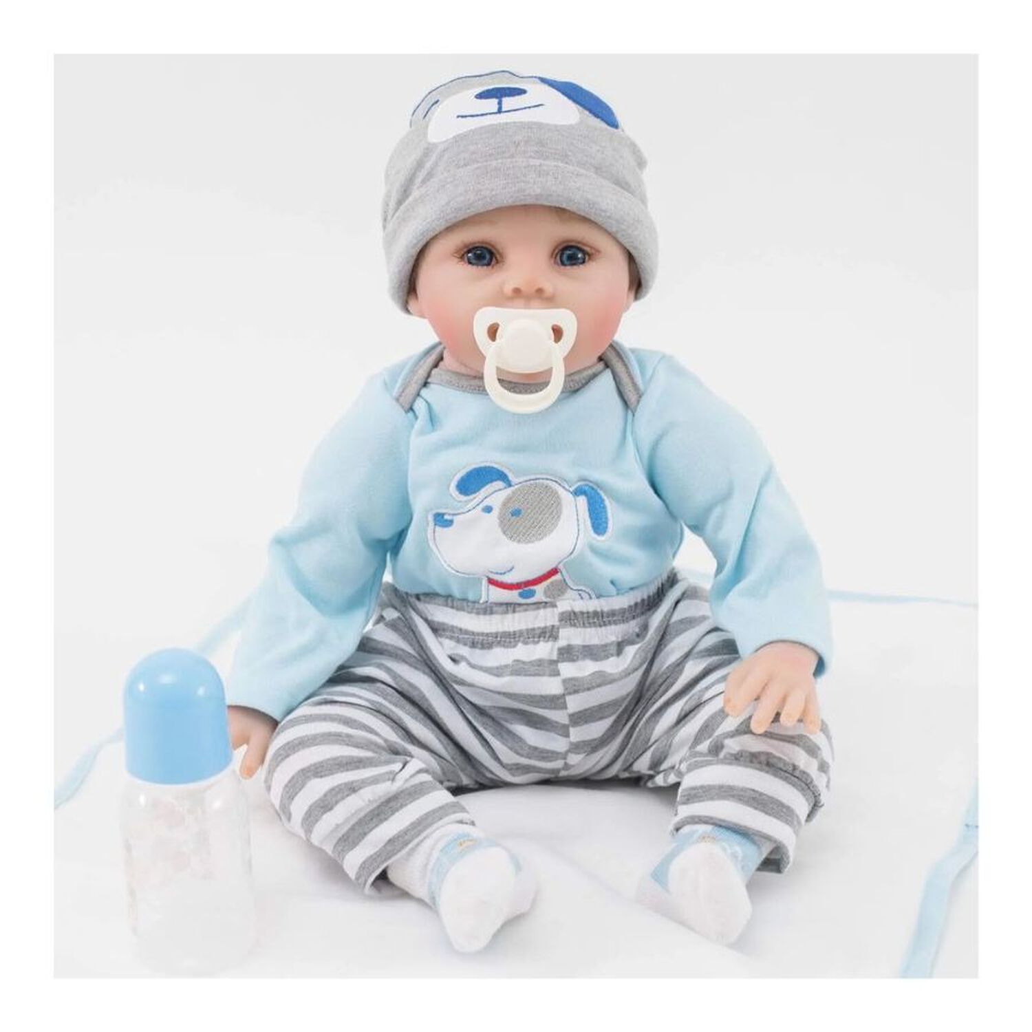 Mu&ntilde;eco Beb&eacute; Reborn Realista Silicona Suave image number 3.0