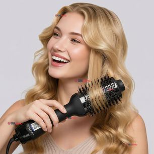 Cepillo Secador Alisador De Cabello One Step Revlon 800w Titanium
