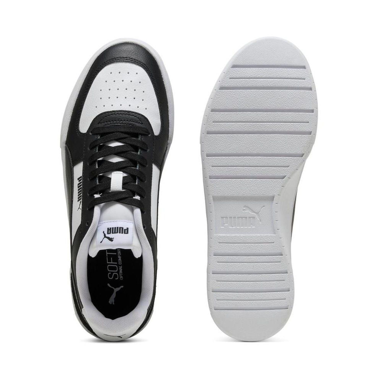 Zapatilla Urbana Hombre Puma Caven Mix White- Black- Black image number 4.0