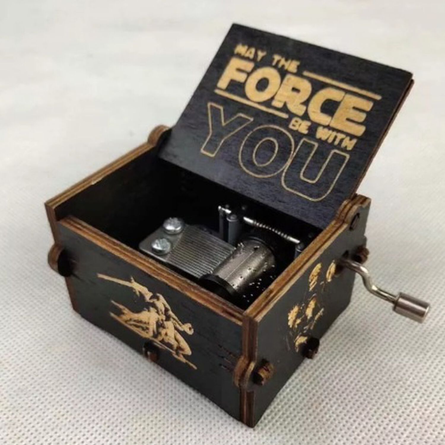 Caja Musical Star Wars Negra image number 0.0