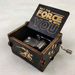 Caja Musical Star Wars Negra