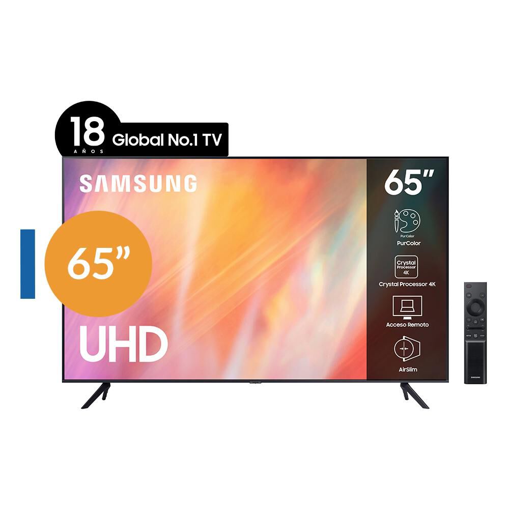 Led Samsung UN65AU7000GXZS / 65" / Ultra HD / 4K / Smart Tv image number 0.0