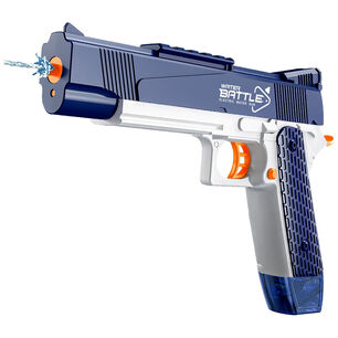 Pistola De Agua Recargable Azul Con Lanzamiento Continuo - Ps
